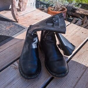 Dr. Martens Black Combat Boots